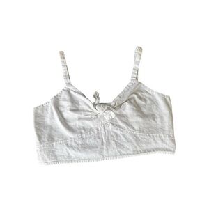 Universal Thread Cream Crop Top Size Extra Large (XL)